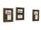 SET OF THREE COLLECTIBLE RAILROAD TRAIN DECOR PRINTS WITH PINS BY H.L. SCOTT III INCLUDING V&T