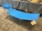 HIS AND HERS OSTRICH BEACH CHAIRS INCLUDING ONE BLUE AND ONE PINK 