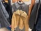 MEN'S WILSON'S LEATHER MAXIMA TANNED LEATHER FAUX FUR LINED JACKET AND LONDON GRAY TRENCH COAT
