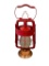 DIETZ KING FIRE KING AMERICAN LA FRANCE FIRE ENGINE CO LANTERN WITH MINI SQUARE PATTERN GLASS GLOBE