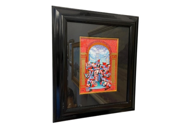 ANATOLE KRASNYANSKY (1930-2023) LIMITED EDITION SERIGRAPH TITLED "GATEWAY TO THE CITY" 2012