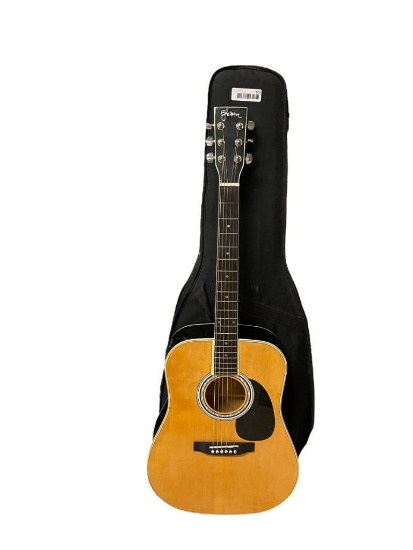 ESTEBAN AMERICAN LEGACY SIX-STRING DREADNOUGHT ACOUSTIC ELECTRIC GUITAR MODEL # AL-100