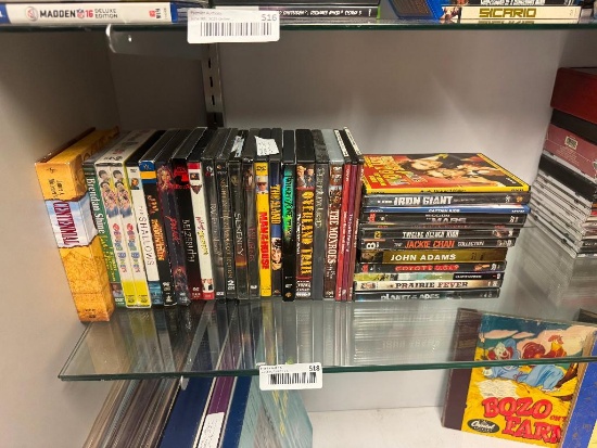 33 ASSORTED DVD'S INCLUDING MOVIES AND TV SHOWS