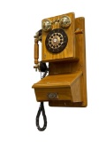 SPIRIT OF SAINT LOUIS REDIAL REPRODUCTION HAND CRANK WALL TELEPHONE