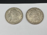1921-S AND 1921-D U.S. MORGAN SILVER DOLLARS