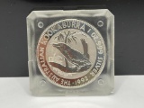 1992 AUSTRAILIAN KOOKABURRA .999 FINE SILVER DOLLAR