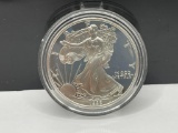 1999 AMERICAN SILVER EAGLE PROOF DOLLAR IN CAPSULE