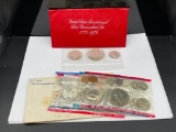 1976 U.S. BICENTENNIAL 40% SILVER UNCIRCULATED SET AND 1981 U.S. MINT UNCIRCULATED COIN SET
