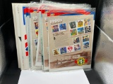 COLLETCTION OF 285 UNCUT UNCIRCULATED 32 CENT U.S. STAMPS IN 