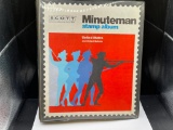 SCOTT MINUTEMAN STAMP ALBUM FEATURING UNUSED AND USED U.S. STAMPS DATING BACK TO THE EARLY 1920'S