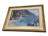HOWARD BEHRENS (1933-2014) POPULAR AMERICAN ARTIST LARGE PRINT TITLED 