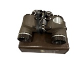 VINTAGE JASON STATESMAN MODEL NO. 138 7X35 WIDE ANGLE BINOCULARS WITH ORIGINAL STORAGE CASE