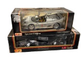 MASITO SPECIAL EDITION 1:18 AND 1:24 SERIES DIE-CAST MODEL CARS SINGLE AND TWO PACK NEW IN THE BOX
