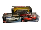 ERTL COLLECTIBLES AND HOT WHEELS DODGE VIPER 1:18 DIE-CAST MODEL CARS IN ORIGINAL PACKAGES
