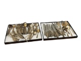 GEE-ESCO SILVER PLATED FLATWARE SET 