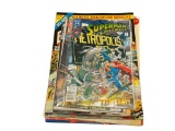 VINTAGE COMIC BOOK COLLECTION INCLUDING MIGHTY MOUSE, MARVEL KAZAR, DC SUPERMAN, AND 1976 MARVEL