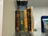 SIX NON-FICTION BOOKS DATING BACK TO THE MID-1800'S INCLUDING CHARLES DICKENS