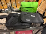 TWO LAPTOP CARRYING BAGS INCLUDING MOBILE EDGE SPECIAL EDITION MULTI-COMPARTMENT BAG AND CAMERA BAG