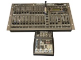 BEHRINGER EUROLIGHT LC2412 PROFESSIONAL 24 CH DMX LIGHTING CONSOLE AND XENYX 502