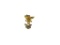 10K YELLOW GOLD HARLEY DAVIDSON MOTOCYCLES FLYING EAGLE PENDANT
