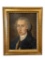 ANTIQUE PORTRAIT ON BOARD MASONIC PAINTING OF 