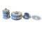 WEDGWOOD ENGLISH BLUE AND WHITE JASPERWARE CERAMICS
