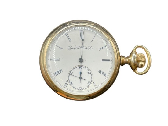 1896 ELGIN 17 JEWELS POCKET WATCH GRADE 154