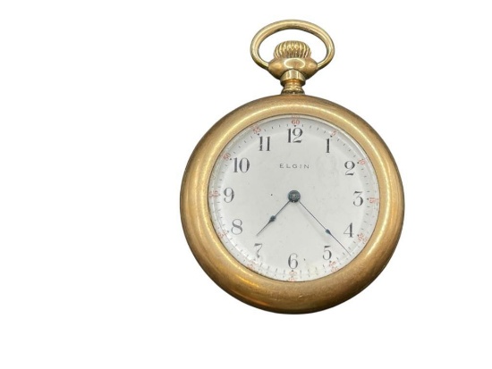 1906 ELGIN SEVEN JEWEL POCKET WATCH GRADE 286