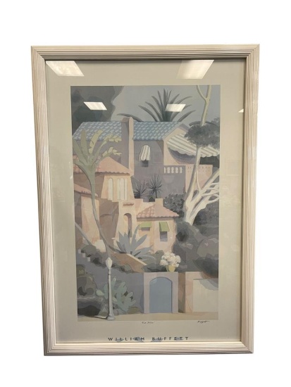 WILLIAM BUFFETT "VIA LUISA" PRINT
