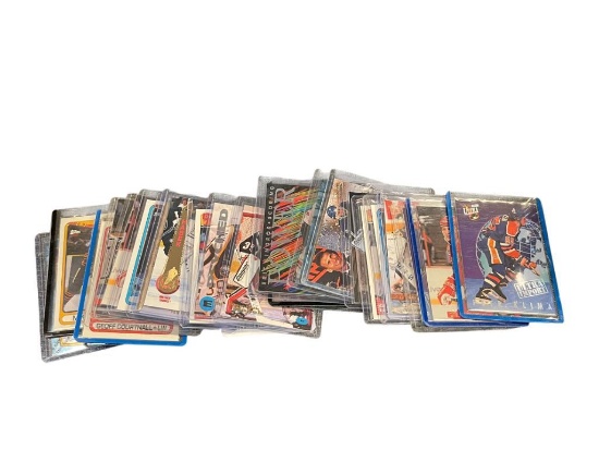 23 ASSORTED NHL SPORTS CARDS INCLUDNIG SOME HALL OF FAMERS