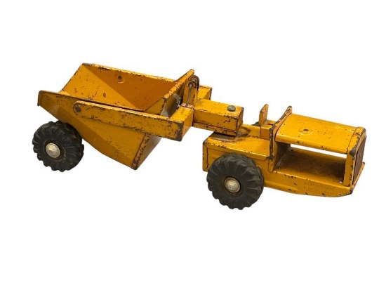 VINTAGE NYLINT TOOL & MFG CO ROAD GRADER AUTHORIZED MODEL BY R.G.E TOURNEAU INC ROCKFORD, ILL