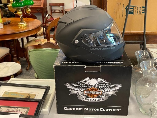 HARLEY-DAVIDSON MOTORYLE CAPSTON MATTE BLACK MOTORCYCLE HELMET SIZE S
