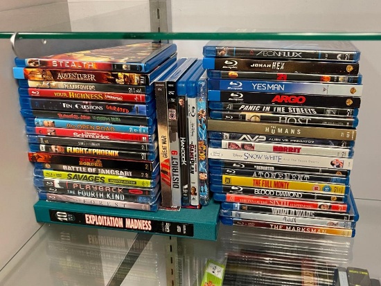 APPROX. 42 ASSORTED BLU-RAY MOVIES