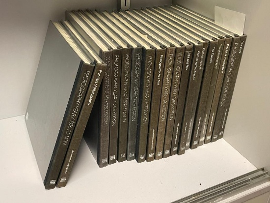 18 VOLUMES OF TIME LIFE BOOKS INCLUDING PHOTOGRAPHY BY THE YEARS 1976 BY TIME INC. AND OTHERS