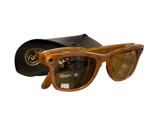 RAY BAN META WAYFARER AI INTEGRATED TECHNOLOGY SUNGLASSES