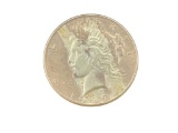 1927-S U.S. PEACE SILVER DOLLAR
