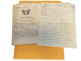 LOUIS-EMMANUEL CORVETTO EPHEMERA GENOESE LAWYER DURING THE FRENCH REVOLUTION