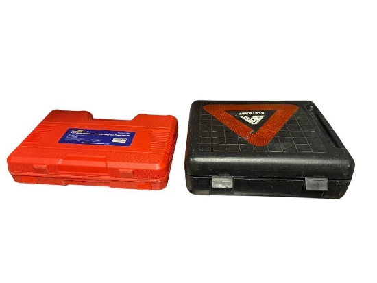 Alltrade Electric Tire Pump And Hfs 2 In 1 Brake Bleeder & Vacuum Pump Test Tuner Tool Kit