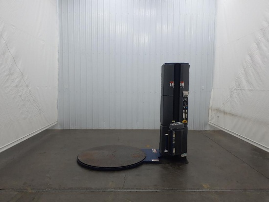 Lantech Q-300 Semi Automatic Stretch Wrapper