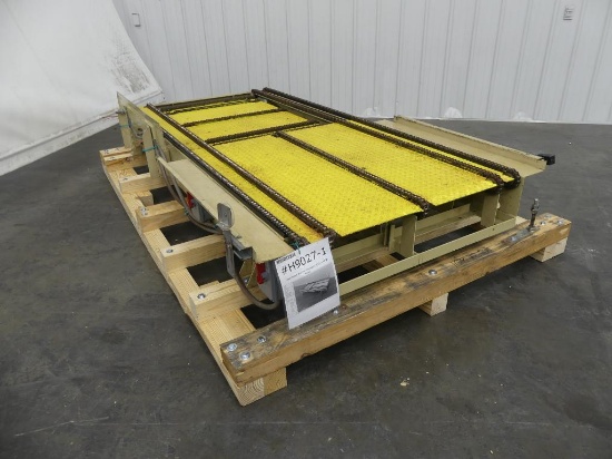 Chain Pallet Transfer Conveyor 102"L x 48"W