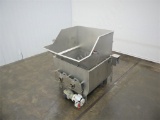 AC Horn Stainless Steel Frozen Block Cold Cluster Buster Blender with (2) 5 Hp Motors