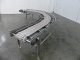 90 Degree Turn Plastic Table-Top Conveyor 26