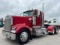 2005 KENWORTH W900 TANDEM AXLE DAYCAB TRUCK CATERPILLAR CAT C15 TURBO DIESEL 46K REARS WET KIT