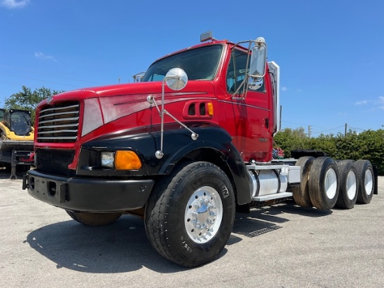 2000 STERLING L9522 TRI AXLE HEAVY HAULER DAYCAB TRUCK CATERPILLAR 3406E TURBO DIESEL