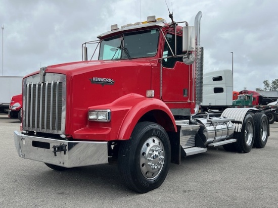 2000 KENWORTH T800 TANDEM AXLE DAYCAB TRUCK CATERPILLAR CAT 3406E TURBO DIESEL WET KIT