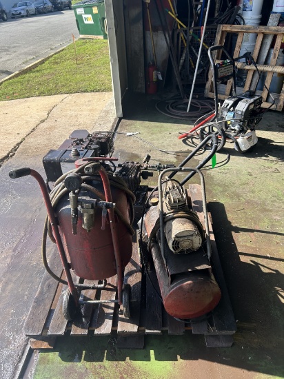Used Air Compressor and Pressure Washer