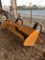 9ft Industrias America drag type hyd blade with draw bar, hoses and Hyd cylinder