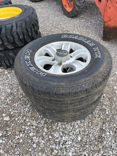 set of 2 tires and wheels 265/70 R16 Roadlan HtX Nexez