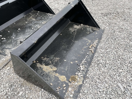 60" New Skid Steer Bucket