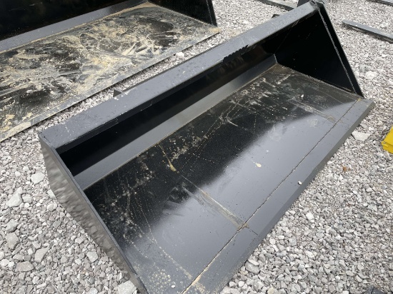 72" New Skid Steer Bucket